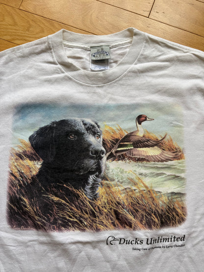 Vintage Ducks Unlimited Taking Care of Business Tee. Size L