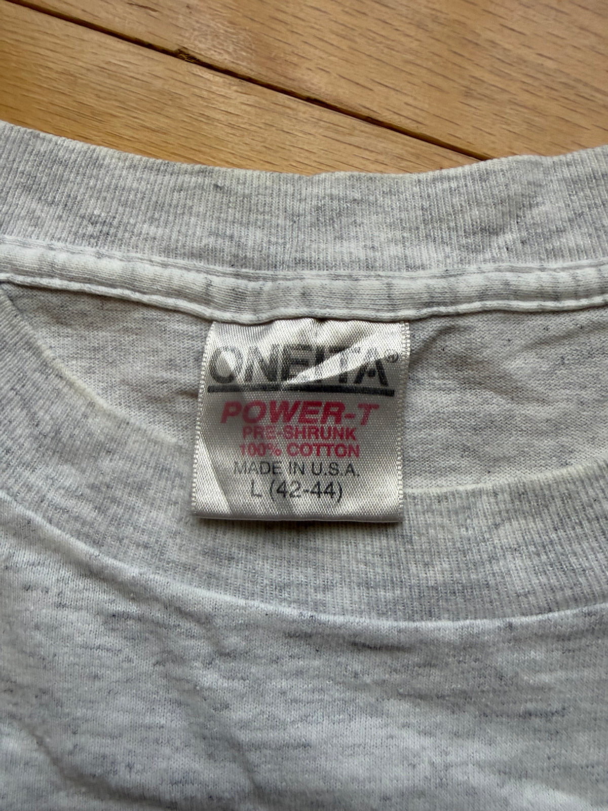 Vintage The Way To a Man's Heart Tee. Size L