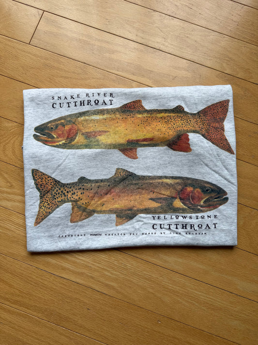 Vintage Orvis Yellowstone Cutthroat Tee. Size L
