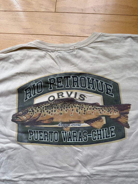 Vintage Orvis Rio Petrohue Tee. Size XXL