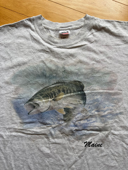 Maine Bass Tee