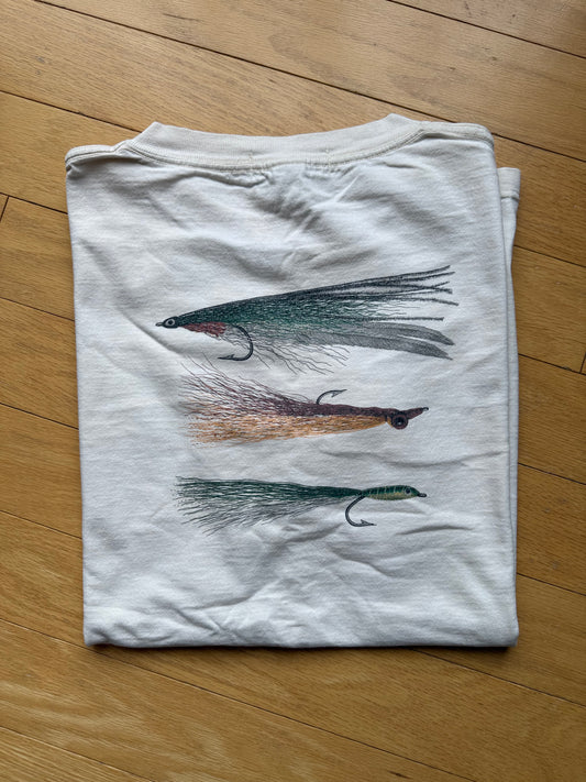 Vintage Orvis Streamer Fly Tee. Size M