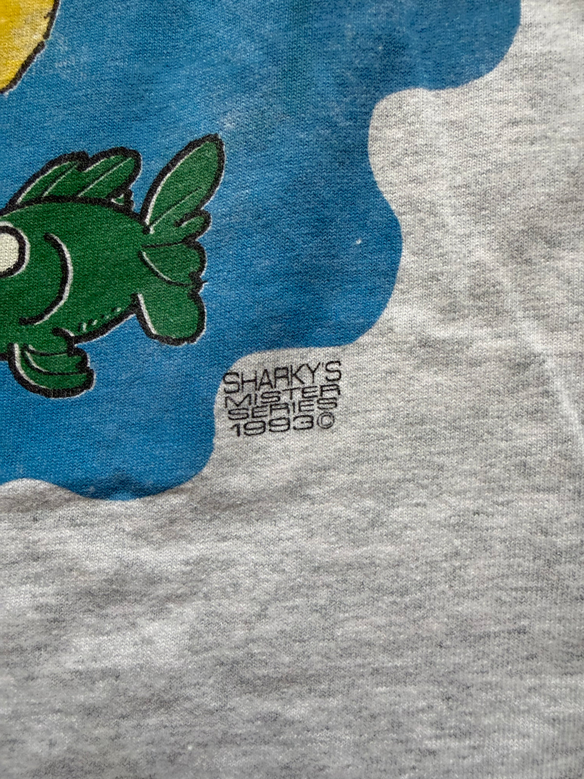 Vintage Mr. Fisherman S.S. Oops Tee. Size XL