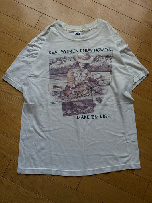 Vintage Peggy Murray Real Women Know How Tee. Size M