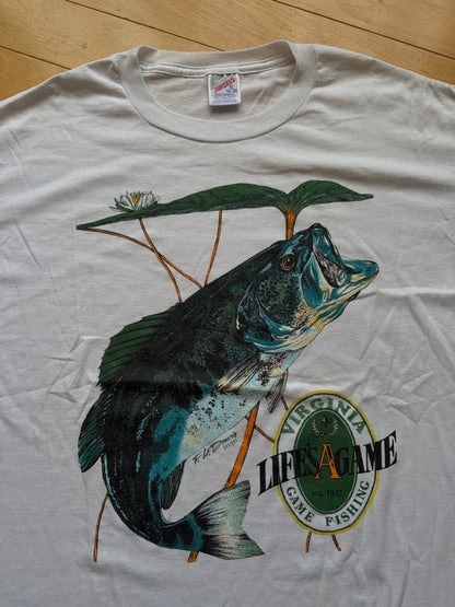 Vintage F.H. Davis Life's A Game Tee. Size XL