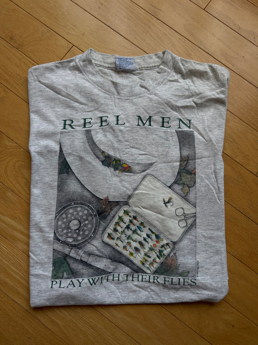 Vintage Peggy Murray Reel Men Tee. Size XXL